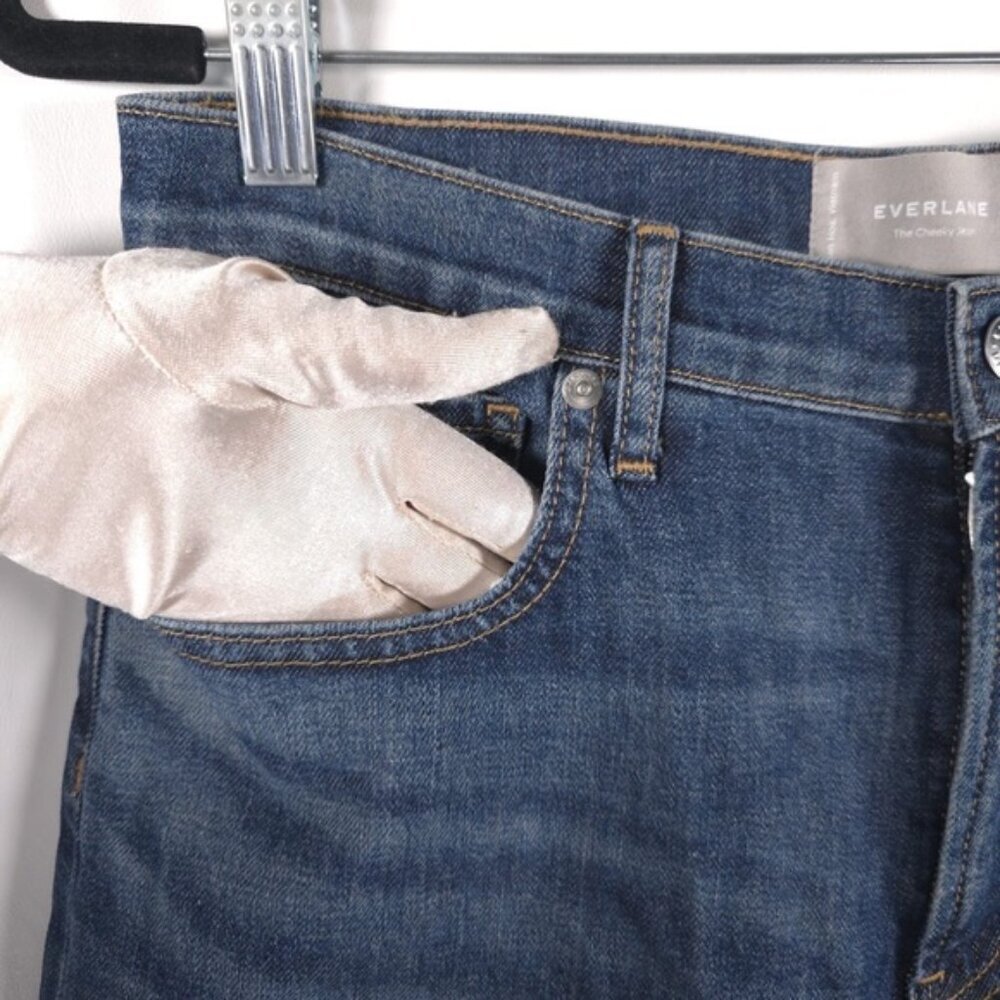 EVERLANE THE CHEEKE JEANS High Rise Size 28 Regular - Picture 7 of 10